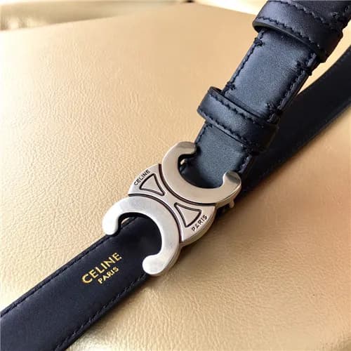 Celine 2021 Women's Leather Belt,2.5cm,CELBT00… - 1