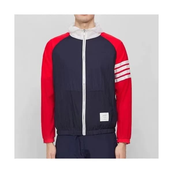 Thom Browne Mens Classic Casual Jackets Navy - 톰브… - 1