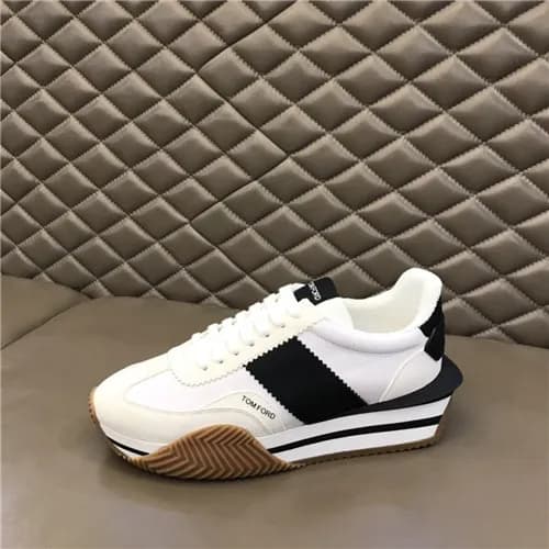 TomFord 2021 Men's Leather Sneakers,TOMFS0008 … - 1