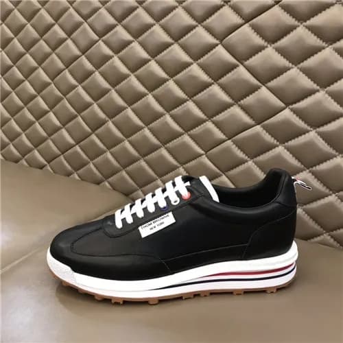 Thom Browne 2021 Men's Leather Sneakers,THOMS0… - 1
