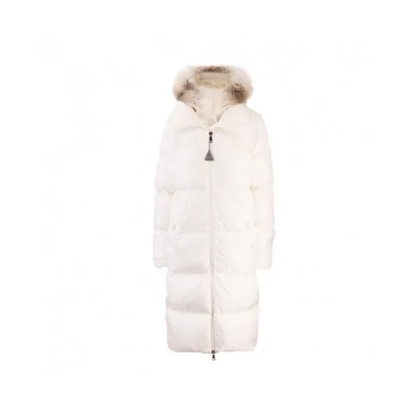 Moncler Womens Patch Logo Modern Goose-down Paddi… - 1