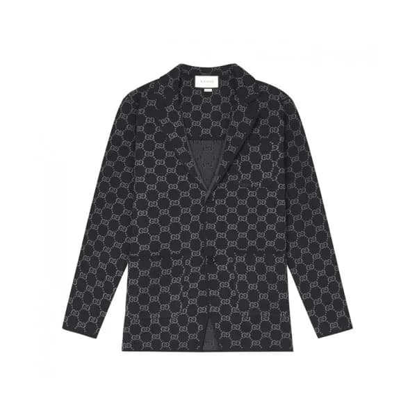 Fendi Mm/Wm Casual Logo Suit Jackets Black - 펜디 2… - 1