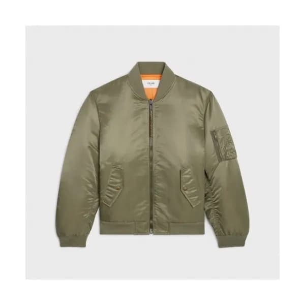 Celine Mens Logo Casual Jackets Green - 셀린느 2021 … - 1