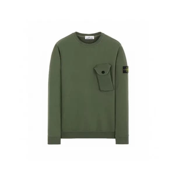 Stone Island / Mens Light Reflection Logo Cotton M… - 1