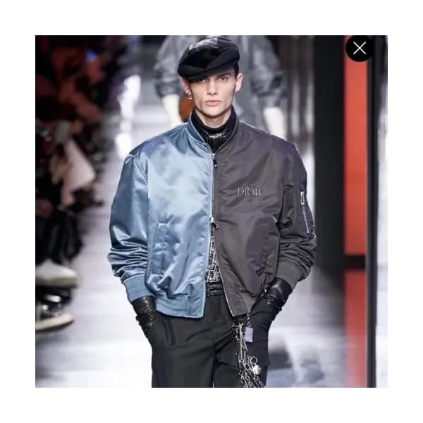 Dior Mens Logo Modern Casual Jackets Black - 디올 2… - 1