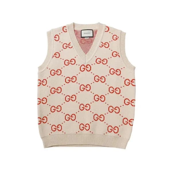 구찌 남성 아이보리 베스트 - Gucci Mens Ivory Vest - guc05203… - 1