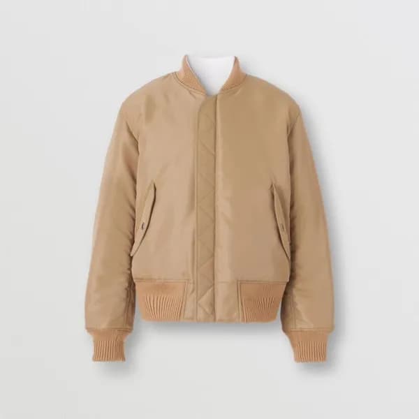 버버리 남성 카멜 봄버 자켓 - Burberry Mens Camel Jackets - bu… - 1