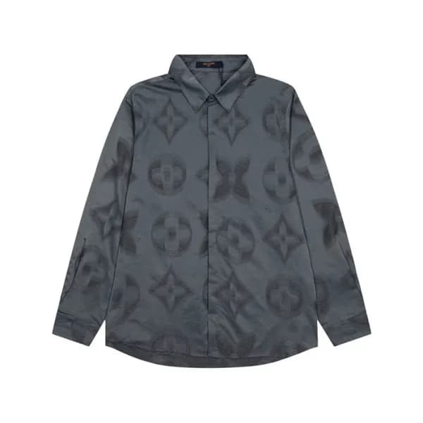 루이비통 남성 이니셜 다크그레이 셔츠 - Louis vuitton Mens Dark Gra… - 1