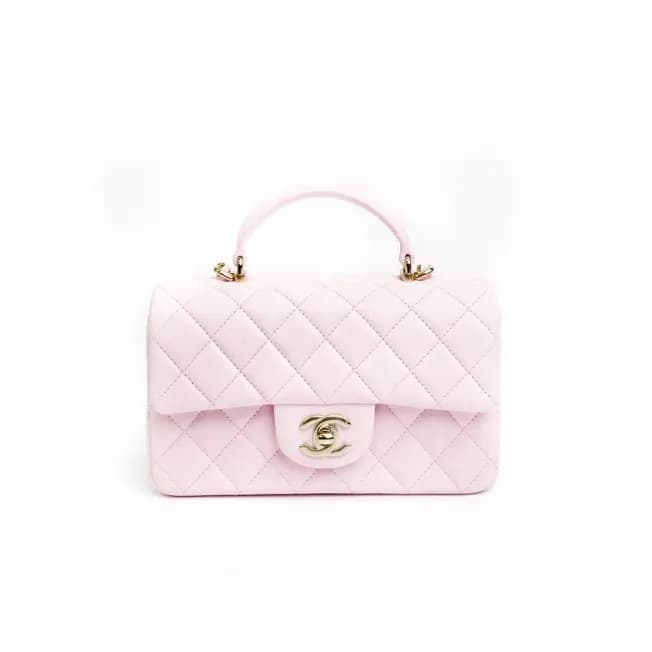 샤넬 여성 클래식 핑크 미니 코코핸들 - Chanel Womens Pink Coco-han… - 1