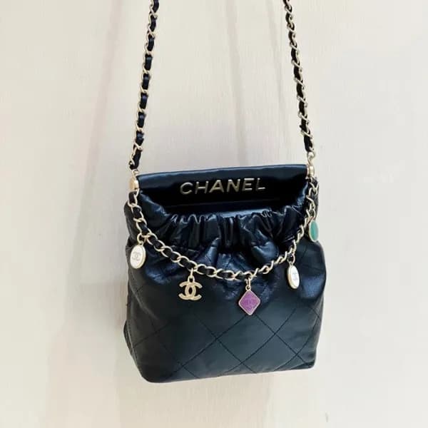 샤넬 여성 블랙 체인백 - Chanel Womens Cross Bag - ch62x - 1
