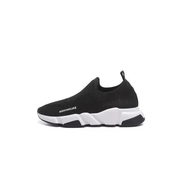 발렌시아가 남/녀 블랙 스니커즈 - Balenciaga Unisex Black Sneake… - 1