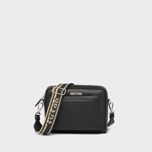 프라다 남성 블랙 크로스백 - Prada Mens Black Cross Bag - pr56… - 1
