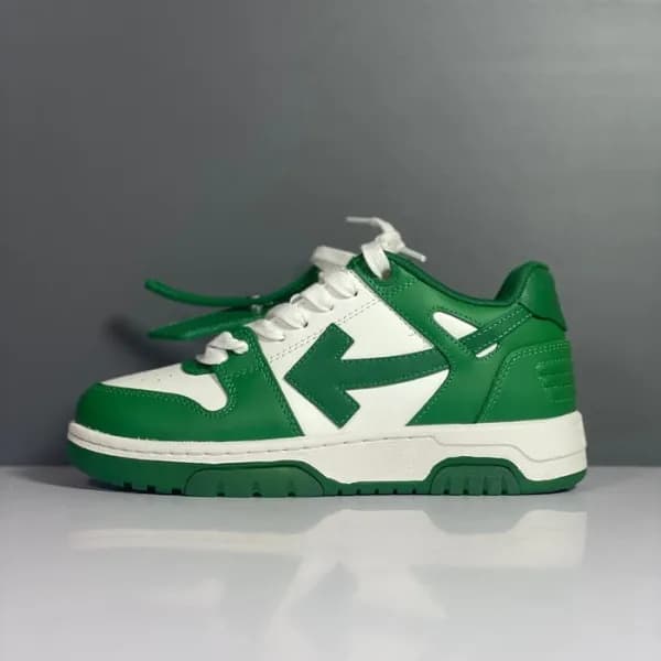 오프화이트 남/녀 시그니처 그린 스니커즈 - Off-white Unisex Green Sn… - 1