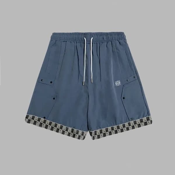 로에베 남성 캐쥬얼 블루 반바지 - Loewe Mens Blue Half-pants - l… - 1