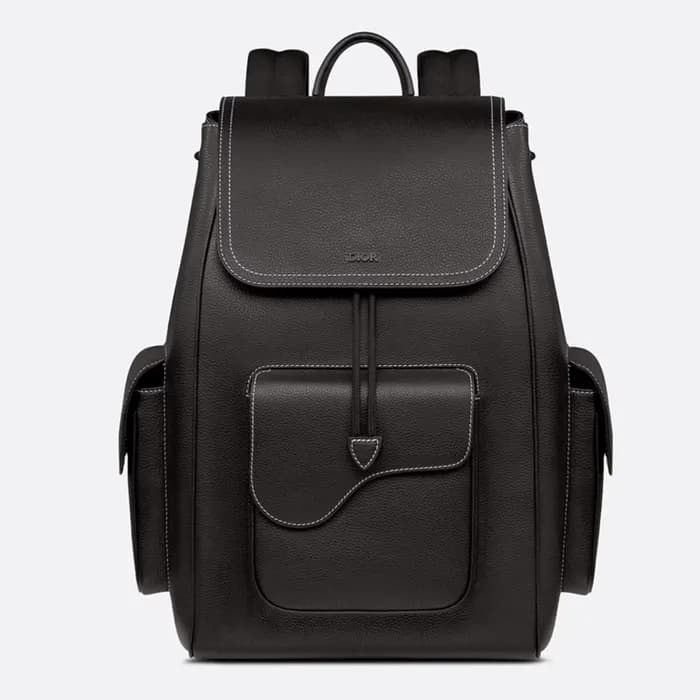 디올 남성 새들 백팩 【매장-440만원대】 - Dior Mens Black Back Pac… - 1