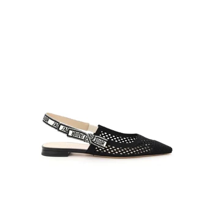 디올 여성 JADIOR 플랫 【매장-130만원대】 - Dior Womens Black Pl… - 1