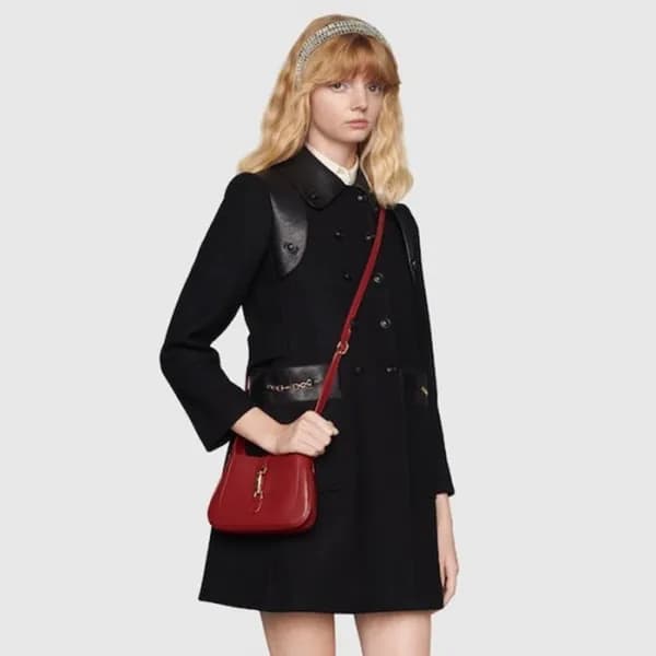 구찌 여성 레드 재킷백 - Gucci Womens Red Jackie Bag - gu114… - 1