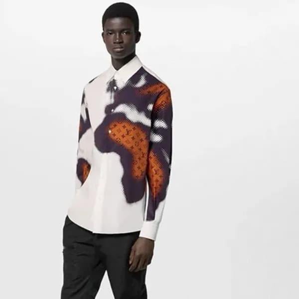 루이비통 남성 화이트 셔츠 - Louis vuitton Mens White Shirts -… - 1