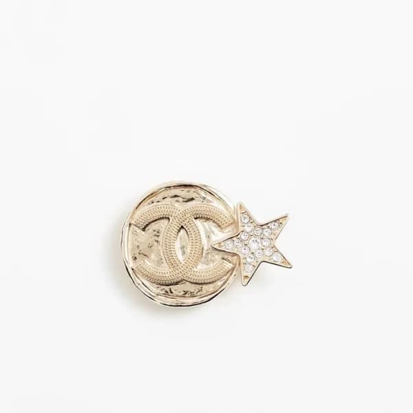 샤넬 여성 골드 브로치 - Chanel Womens Gold Brooch - acc1457… - 1