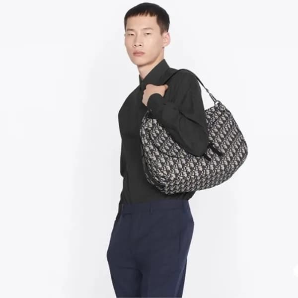 디올 남성 오블리크 새들백 - Dior Mens Oblique Saddle Bag - di… - 1