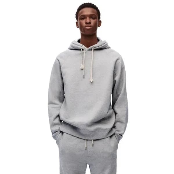 로에베 남성 그레이 후드티 - Loewe Mens Gray Hoodie - loc297x - 1