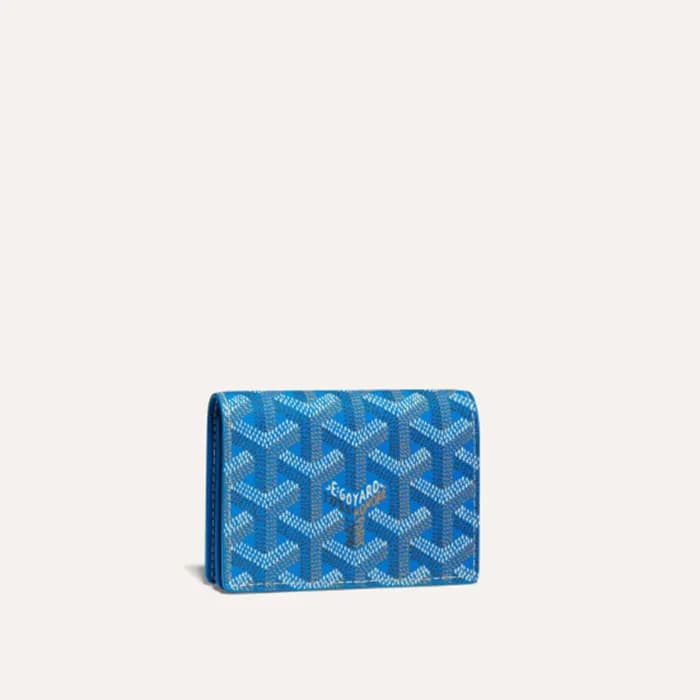 고야드 남/녀 블루 말쉐르브 카드 홀더- Goyard Unisex Malesherbes C… - 1