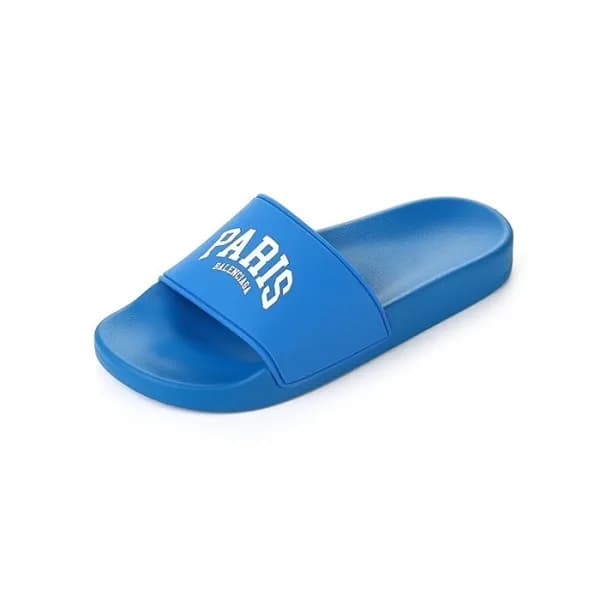 발렌시아가 남/녀 블루 슬리퍼 - Balenciaga Unisex Blue Slippers… - 1