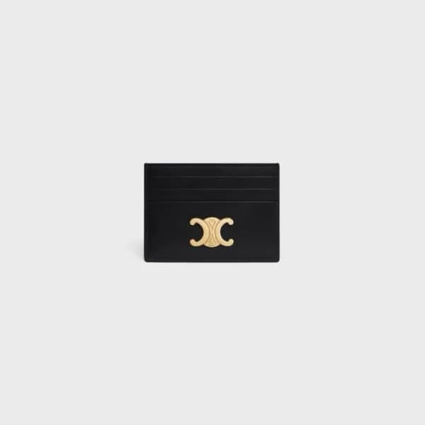 셀린느 여성 블랙 카드 지갑 - Celine Womens Black Card Wallets… - 1