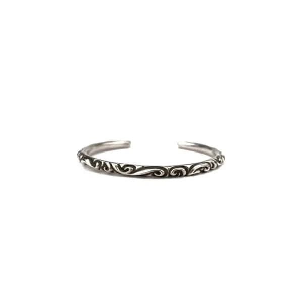 크롬하츠 남/녀 실버 팔찌 - Chrome Hearts Unisex Silver Bangl…
