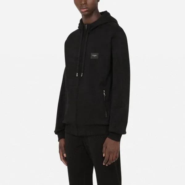돌체앤가바나 남성 네이비 후디 - Dolce&Gabbana Mens Navy Hoodie … - 1