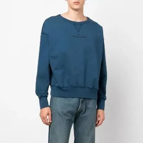 메종 마르지엘라 남성 라운드 맨투맨 - Maison Margiela Mens Round T… - 1