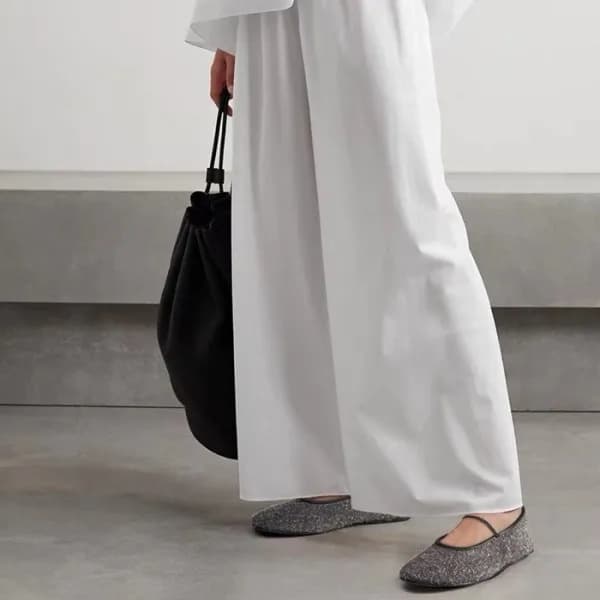 더 로우 여성 발레리나 플랫 슈즈 - The Row Womens Ballet Shoes -… - 1