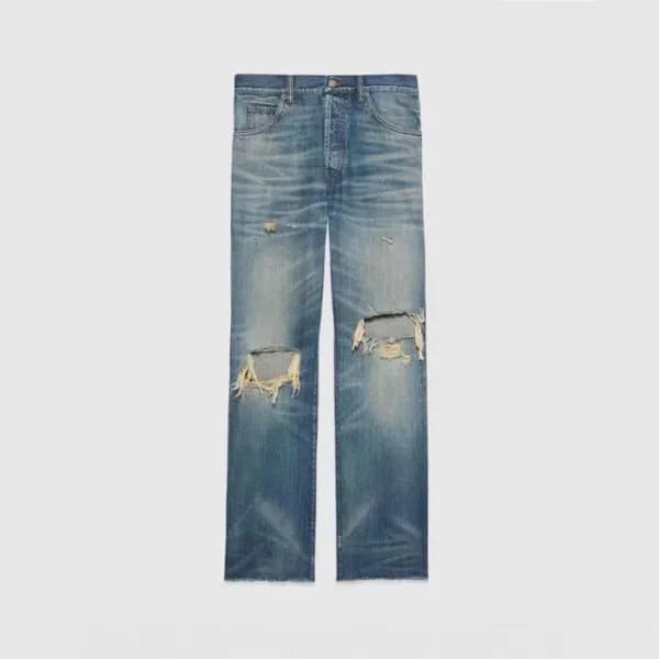 구찌 남성 빈티지 청바지 - Gucci Mens Vintage Jeans - guc5351… - 1