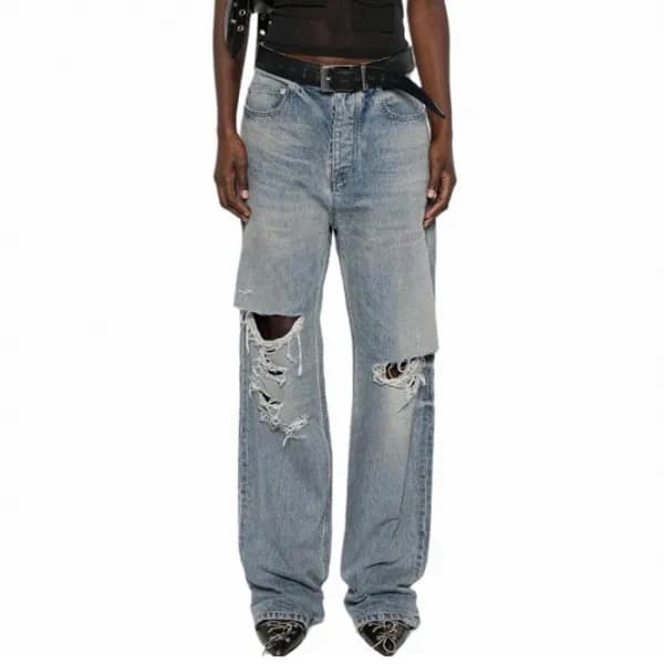 발렌시아가 남성 트렌디 청바지 - Balenciaga Mens Trendy Jeans - … - 1