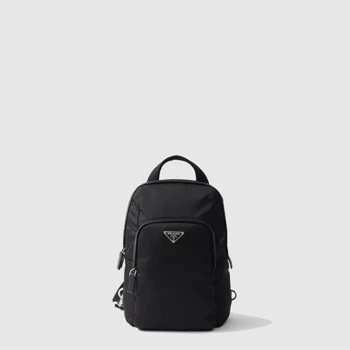 프라다 남성 리나일론 사피아노 가죽 백팩 2VZ116 - Prada Mens Re-Nylo… - 1