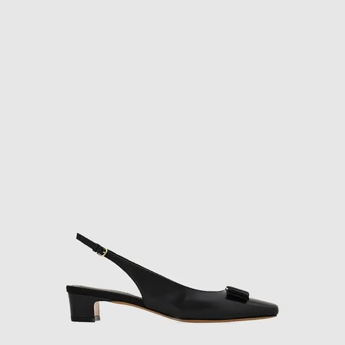 페라가모 여성 아이코닉 보우 슬링백 - Salvatore Ferragamo Womens I… - 1