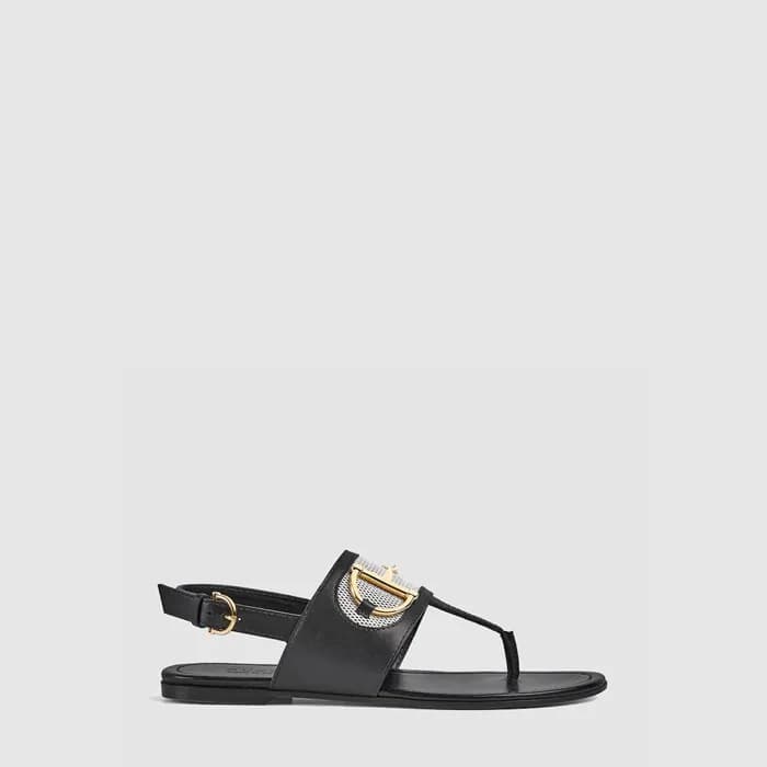 구찌 여성 홀스빗 끈 샌들 - Gucci Womens Horsebit Strappy San… - 1