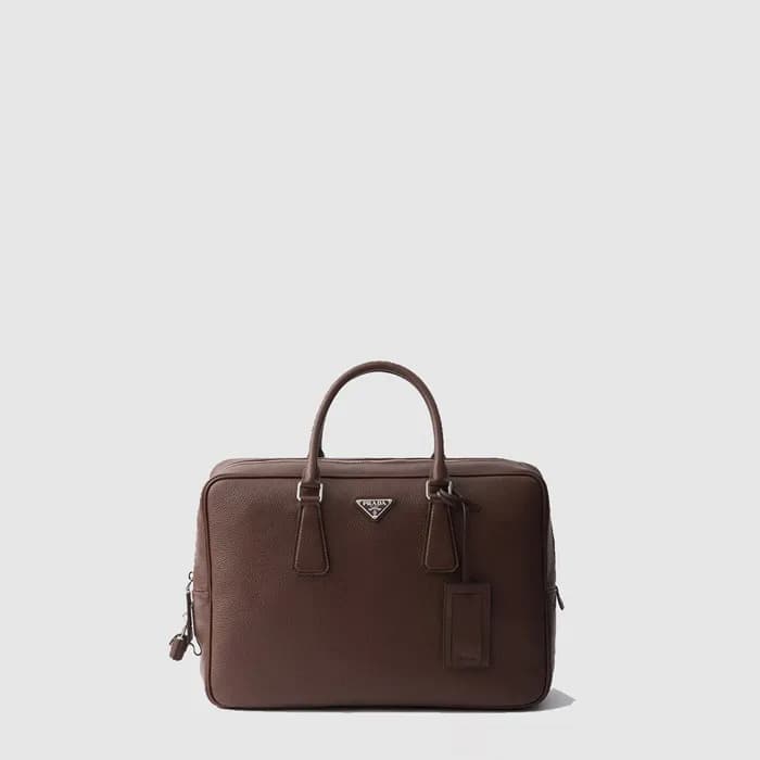 프라다 남성 가죽 워크백 2VE027 - Prada Mens Leather Work Bag… - 1