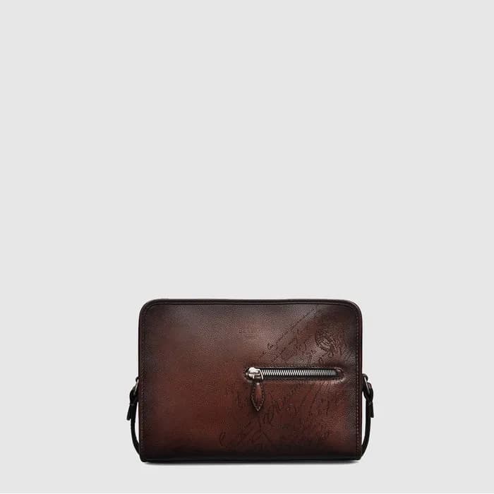 벨루티 남성 레더 메신저 - Berluti Mens Leather Messenger - b… - 1
