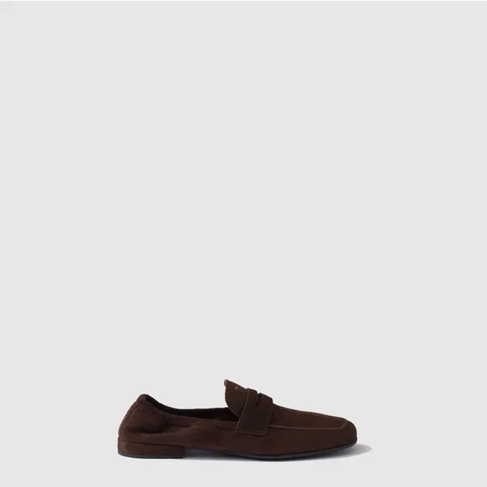 프라다 남성 셔플 앤티크 스웨이드 로퍼 - Prada Mens Shuffle Antique… - 1