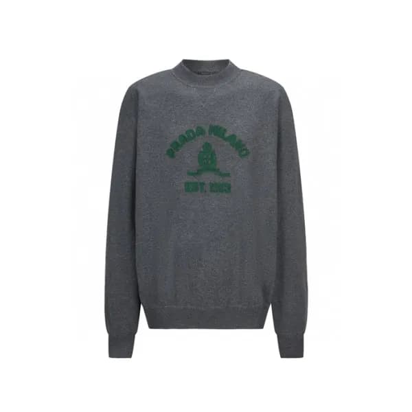 프라다 남성 라운드 스웨터 - Prada Mens Round Sweater - prc972… - 1