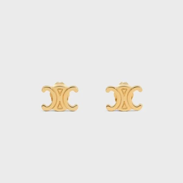 셀린느 여성 트리옹프 스터드 이어링 - Celine Womens Triomphe Stud … - 1
