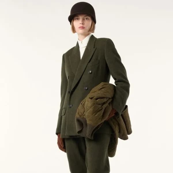 로로피아나 여성 슈트 자켓 - Loro Piana Womens Suit Jacket - l… - 1