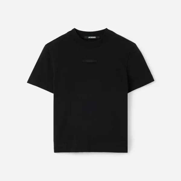 자크뮈스 여성 라운드 반팔티 - Jacquemus Womens Round Tshirt - … - 1