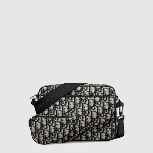 디올 남성 새들 트리플 파우치 - Dior Mens Saddle Triple Pouch -… - 1