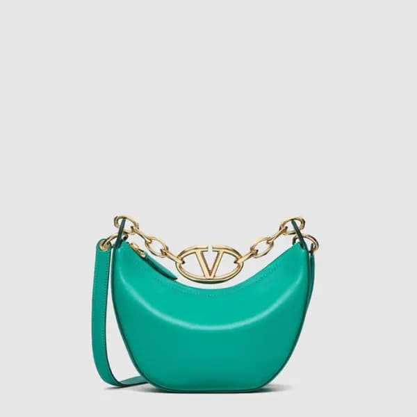 발렌티노 여성 브이로고 문 미니 호보백 - Valentino Womens V-Logo Mo… - 1