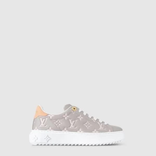 루이비통 남/녀 타임 아웃 스니커즈 - Louis vuitton Unisex Time Ou… - 1