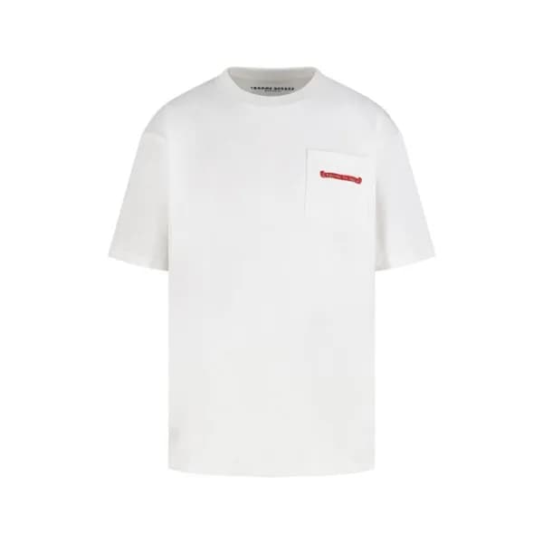 크롬하츠 남성 라운드 반팔티 - Chrom Hearts Mens Round Tshirt -… - 1