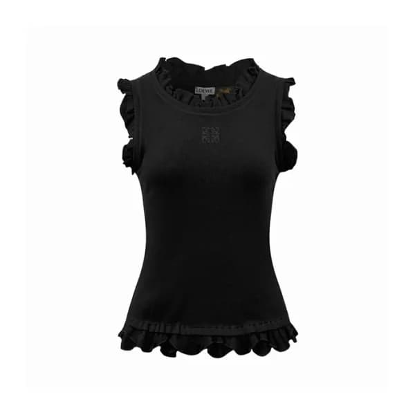 로에베 여성 라운드 나시 - Loewe Womens Sleeveless Top - loc1… - 1