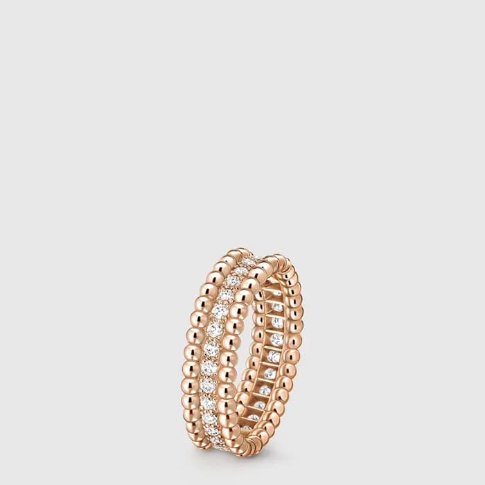 반클리프 아펠 여성 뻬를리 다이아몬드 링 - Van Cleef & Arpels Womens… - 1